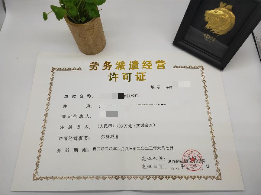 人力资源许可证